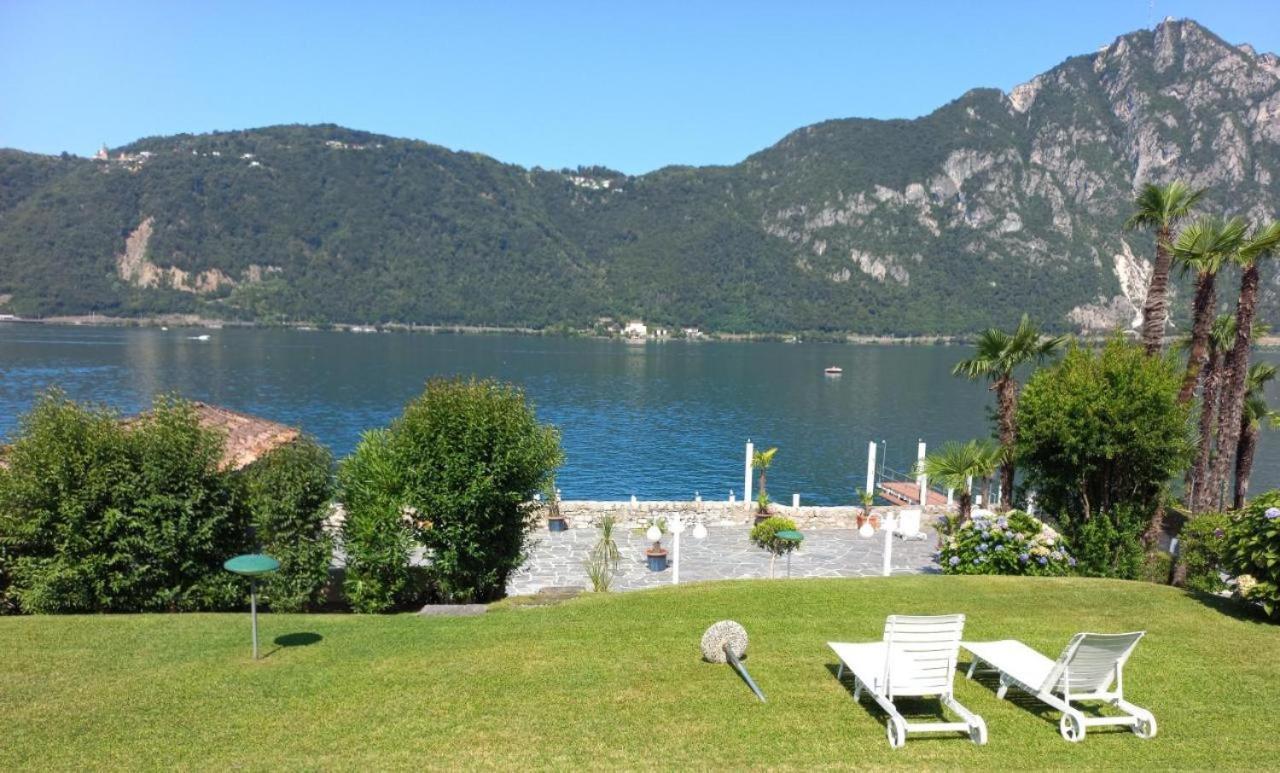 Luganersee, Pool, Strand, Parkplatz, Suite 204 비소네 외부 사진